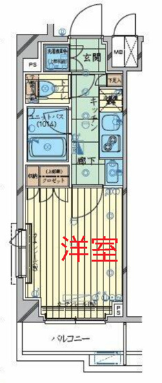 【間取り】 | ルーブル大鳥居参番館
