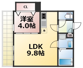 【間取り】 | ジーメゾン東大阪寿　仲介手数料無料