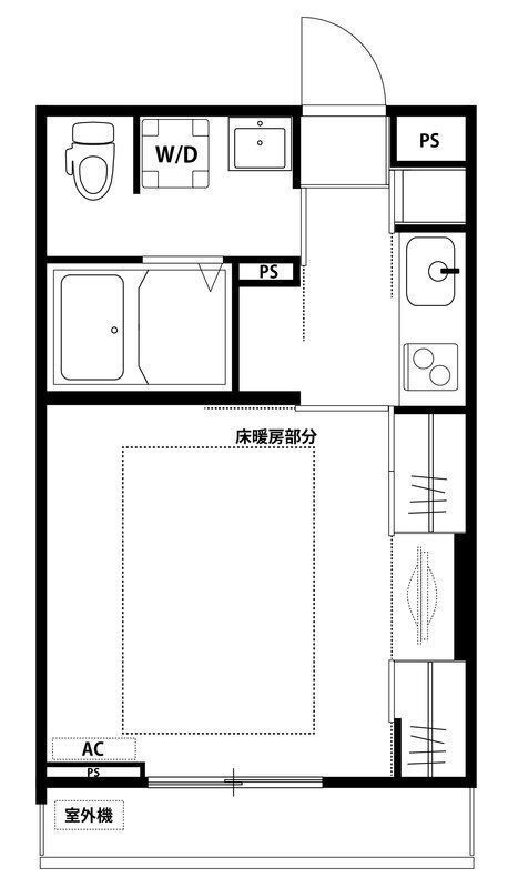 リブリ千の間取り