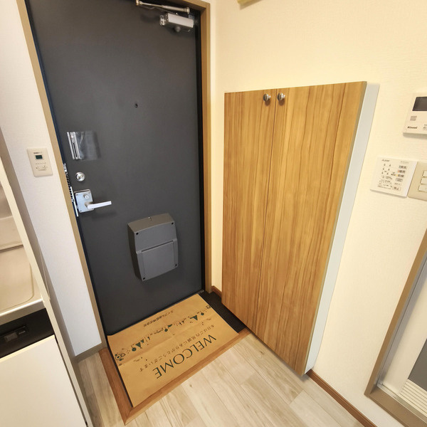 プランドール栗の玄関