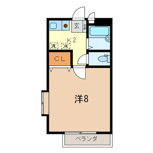 プランドール栗の間取り