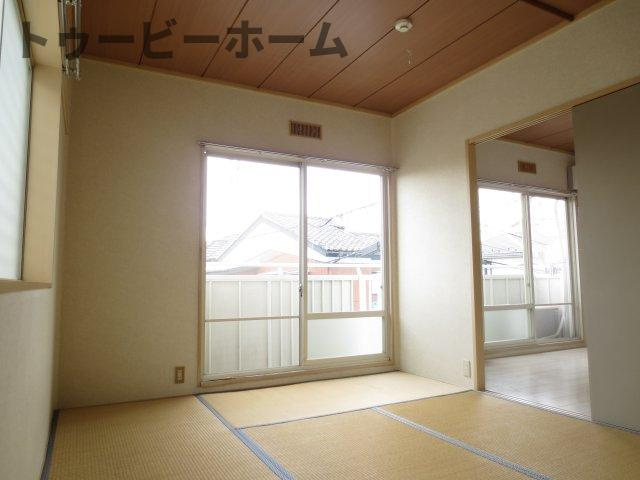 ハイツ鹿島Aの寝室|同物件別号室