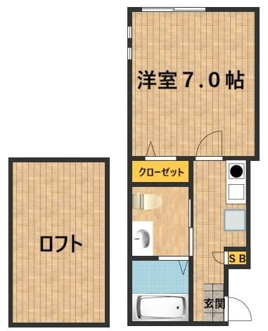 ラ・シャンス文京第６の間取り