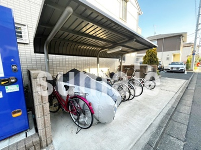 サニーフラットのその他共用部分|駐輪場です。