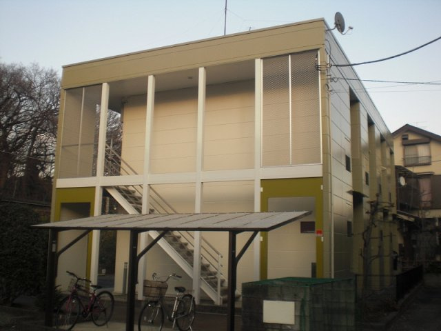 レオパレスＧＲＥＥＮＳＩＤＥの外観|おしゃれな外観です