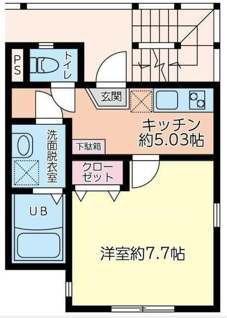AS吉野町の間取り|間取りです。