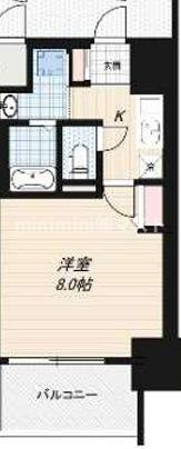 LUMINOUS天王寺舟橋の間取り