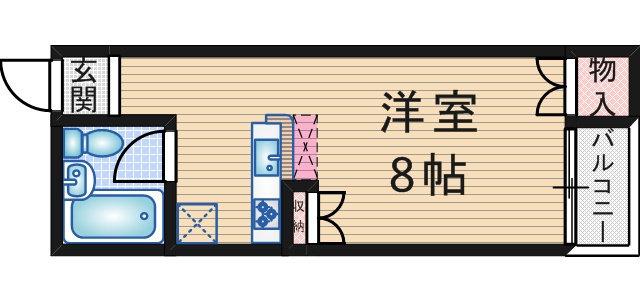 ストークハイツ北桜塚の間取り