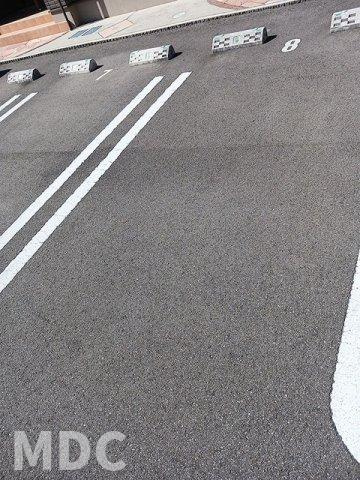徳島市北田宮２丁目のアパートの駐車場