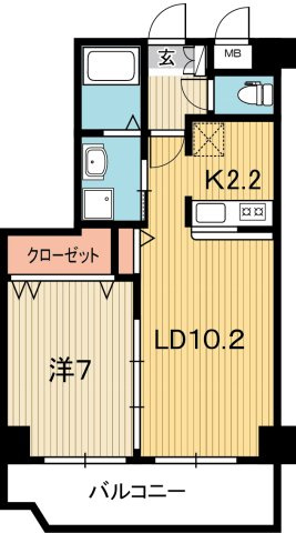 SOUTHHEAVENの間取り