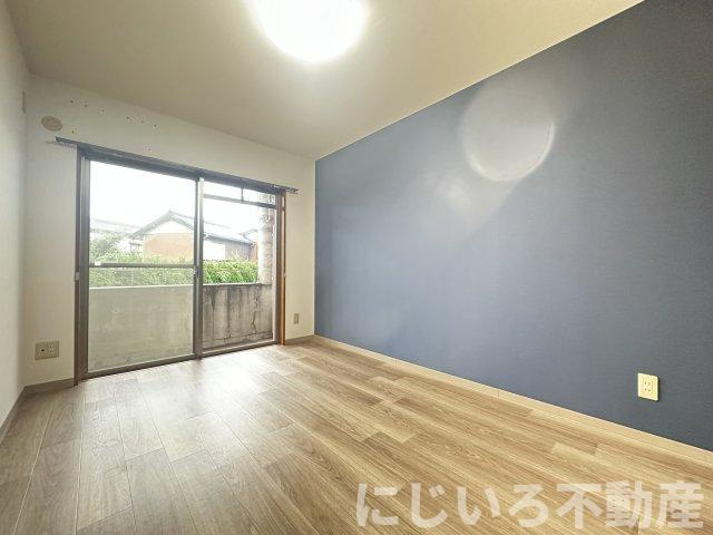 橘アパートの寝室