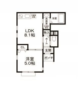 フローラ亀戸の間取り|間取りです。