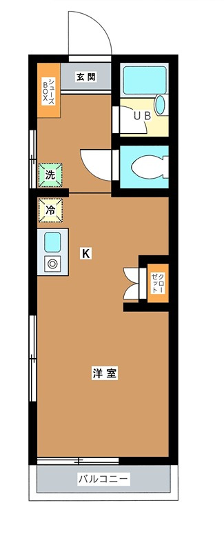ベルソーレ の間取り|間取りです。