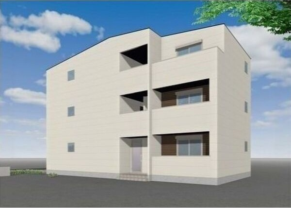 (仮称)ジーメゾン桜山エルフィーナの外観パース
