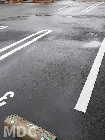 徳島市北田宮２丁目のアパートの駐車場
