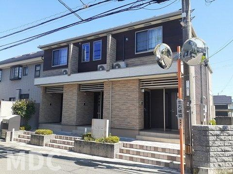 徳島市北田宮２丁目のアパートの外観