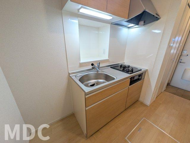 徳島市北田宮２丁目のアパートのキッチン