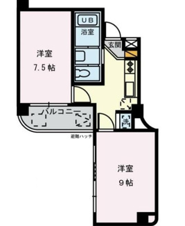 【間取り】 | クレール東十条 | 間取りです。