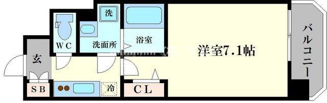 セレニテ日本橋プリエの間取り