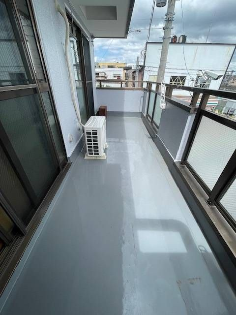 プラーズ六実のバルコニー