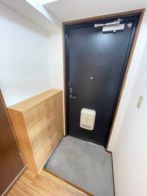 プラーズ六実の玄関