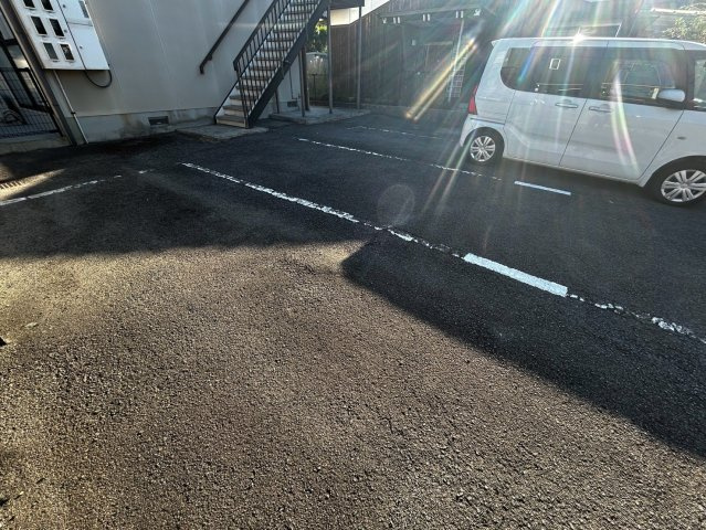 ヴィラあさひの駐車場