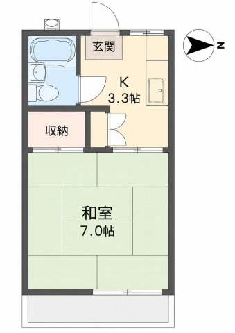 ヴィラあさひの間取り