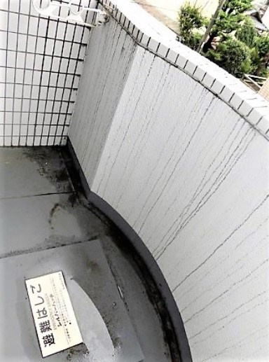 アステール荻窪のバルコニー