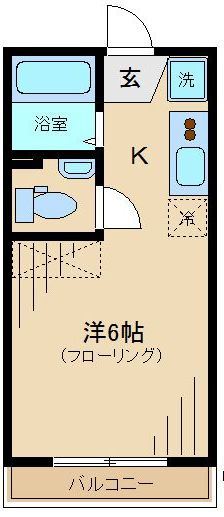 メゾンウィンの間取り|間取りです。