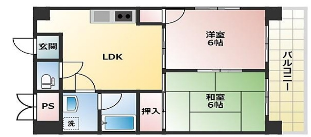 ファミール錦水の間取り