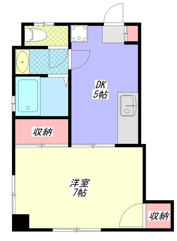 サンロイヤルの間取り|間取りです。
