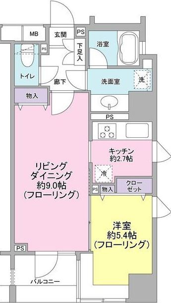 コンフォリア二番町の間取り|コンフォリア二番町