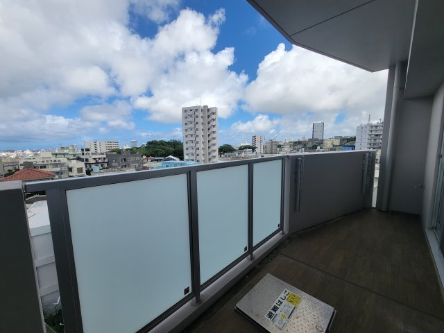 ディアコート識名のバルコニー
