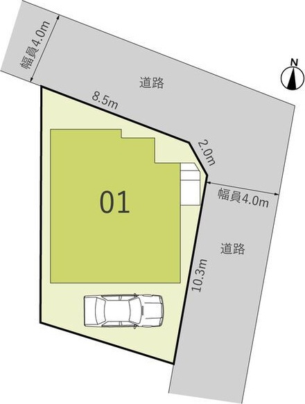 Sumai-to柏市中新宿01の駐車場