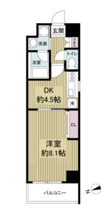 【間取り】 | ソルレヴェンテ梅田