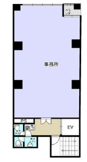 【間取り】 | ブルーク長堀橋ビル | ブルーク長堀橋ビル　間取り