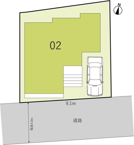 Sumai-to柏市新逆井02の駐車場