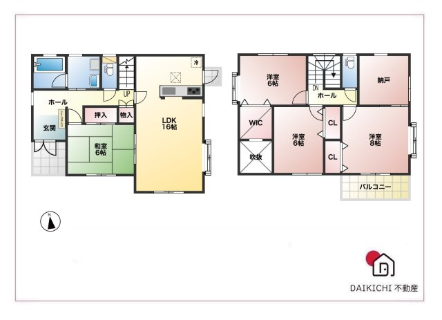 【間取り】 | 本庄市東台4丁目　中古戸建