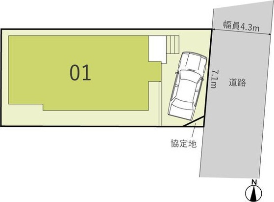 Sumai-to松戸市栗山01の駐車場