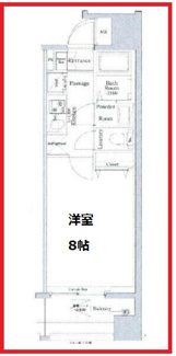【間取り】 | エストゥルースプラス西日暮里