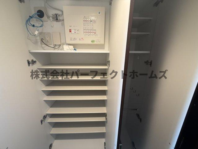 ファインフラッツ牧野駅前イーストプラザの収納|大きなスペースがあり、収納には困りません