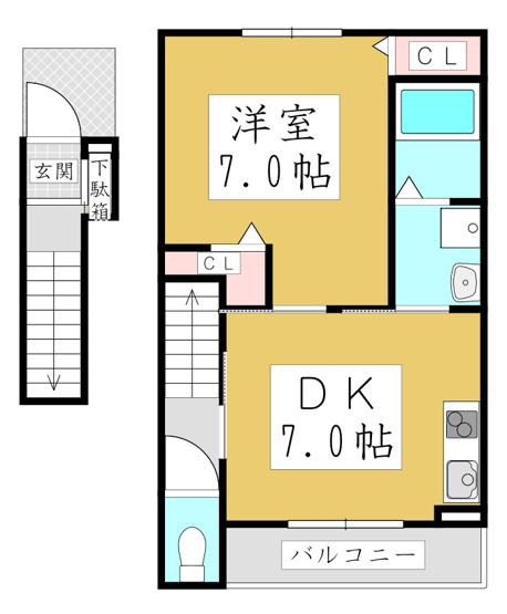 【間取り】 | シェノン R