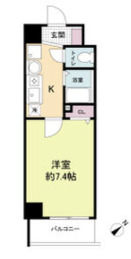 旧：アルカンシェルスクエア桜川（旧：フォレステージ桜川）の間取り