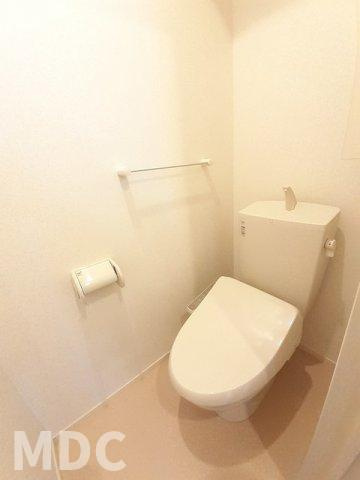 徳島市北田宮４丁目のアパートのトイレ
