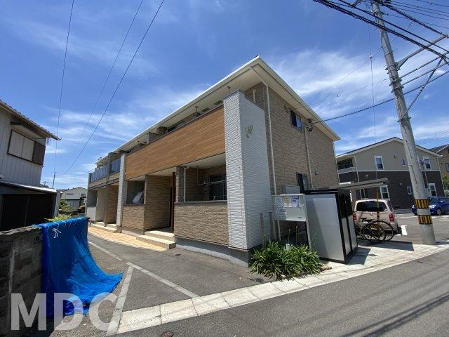 徳島市北田宮４丁目のアパートの外観