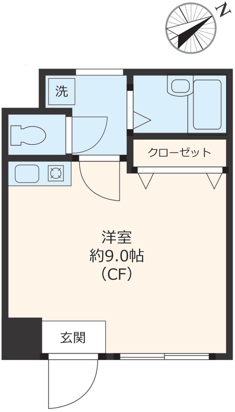 フェイス北上野の間取り