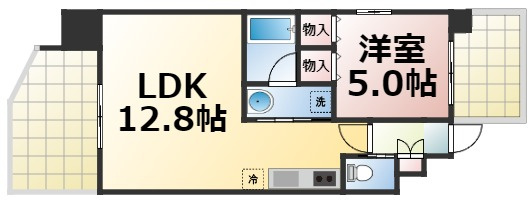 【間取り】 | プレジオ森之宮　仲介手数料無料