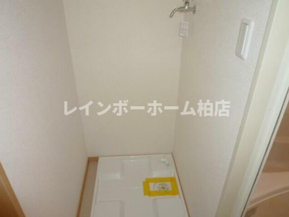 特典：仲介手数料が50％OFFです‼の設備|室内洗濯機置き場です