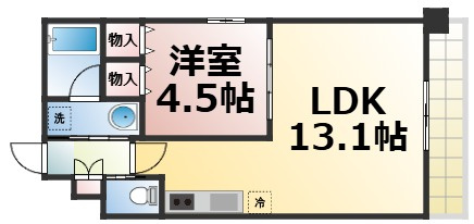 【間取り】 | プレジオ森之宮　仲介手数料無料