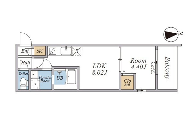 【間取り】 | R-Residence南千束